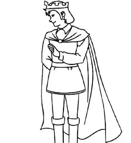 如何画王子的简笔画英俊的白马王子简笔画怎么画白马王子简单英俊的