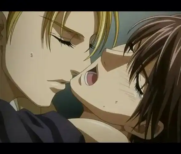 这两个男的在干嘛?表情好奇怪啊