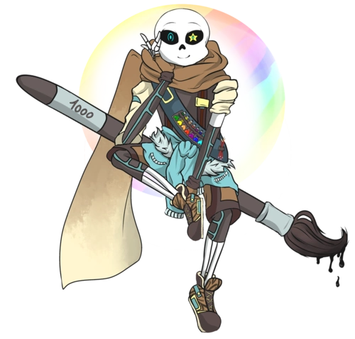 【inktale】传说之下精美人物图包 (ink!sans篇)