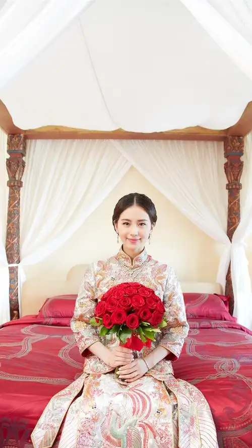 吴奇隆刘诗诗浪漫婚礼现场手机壁纸吴奇隆刘诗诗浪漫婚礼