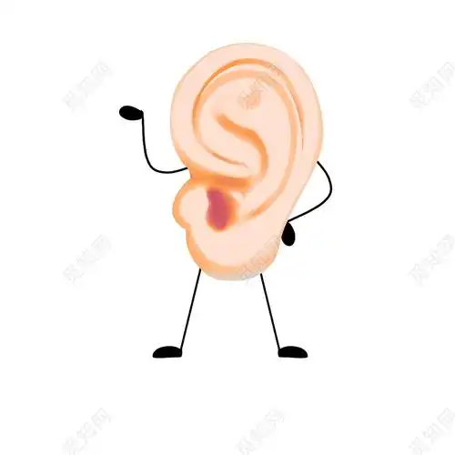耳朵卡通全国爱耳日拟人png素材