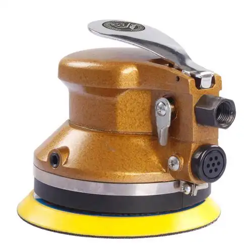 仓梵5寸气动砂纸机抛光机风动打磨机干磨机125mm气磨