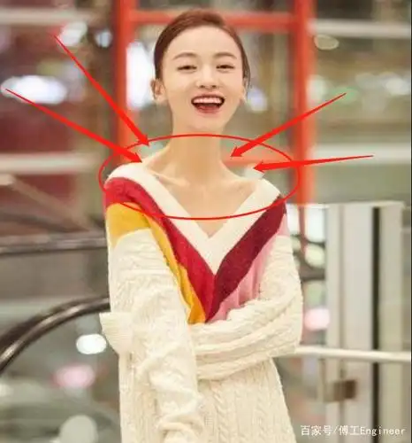 "斜方肌"有多毁身材?吴谨言张子枫没啥,郑爽:没对比就没伤害