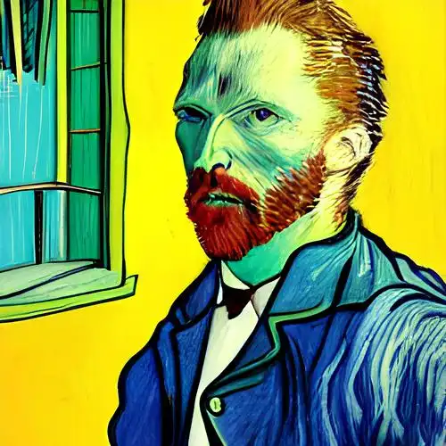 梵高未流出自拍照_pigtruman-站酷zcool