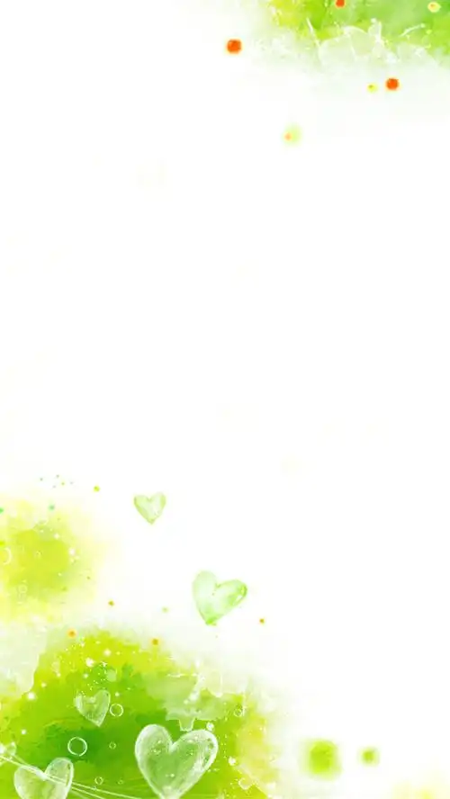 清新唯美绿色背景h5背景免抠素材免费下载_觅元素51yuansu.com