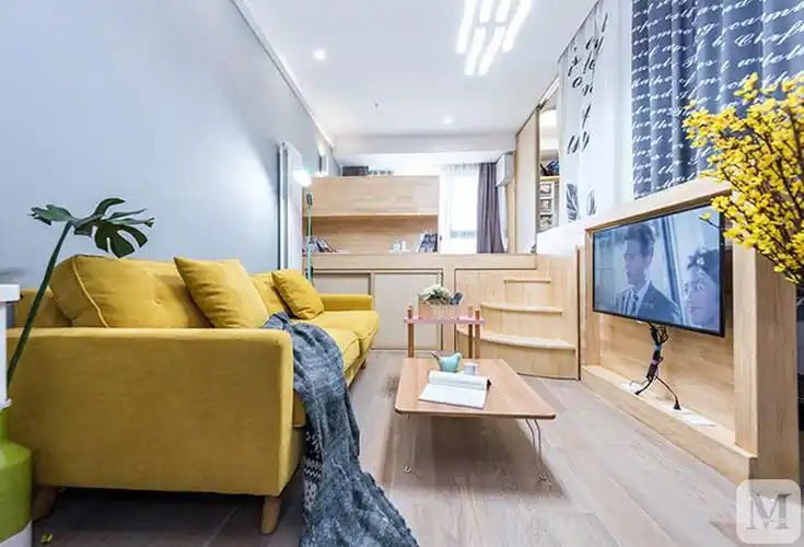 4万30㎡简约一房装修30平小屋也可以拥有100平的功能