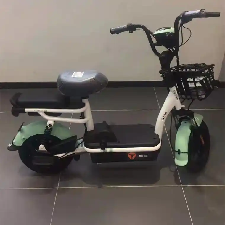 雅迪yadea电动车小金果电动自行车新国标男女通勤乐萌加配减震基础款