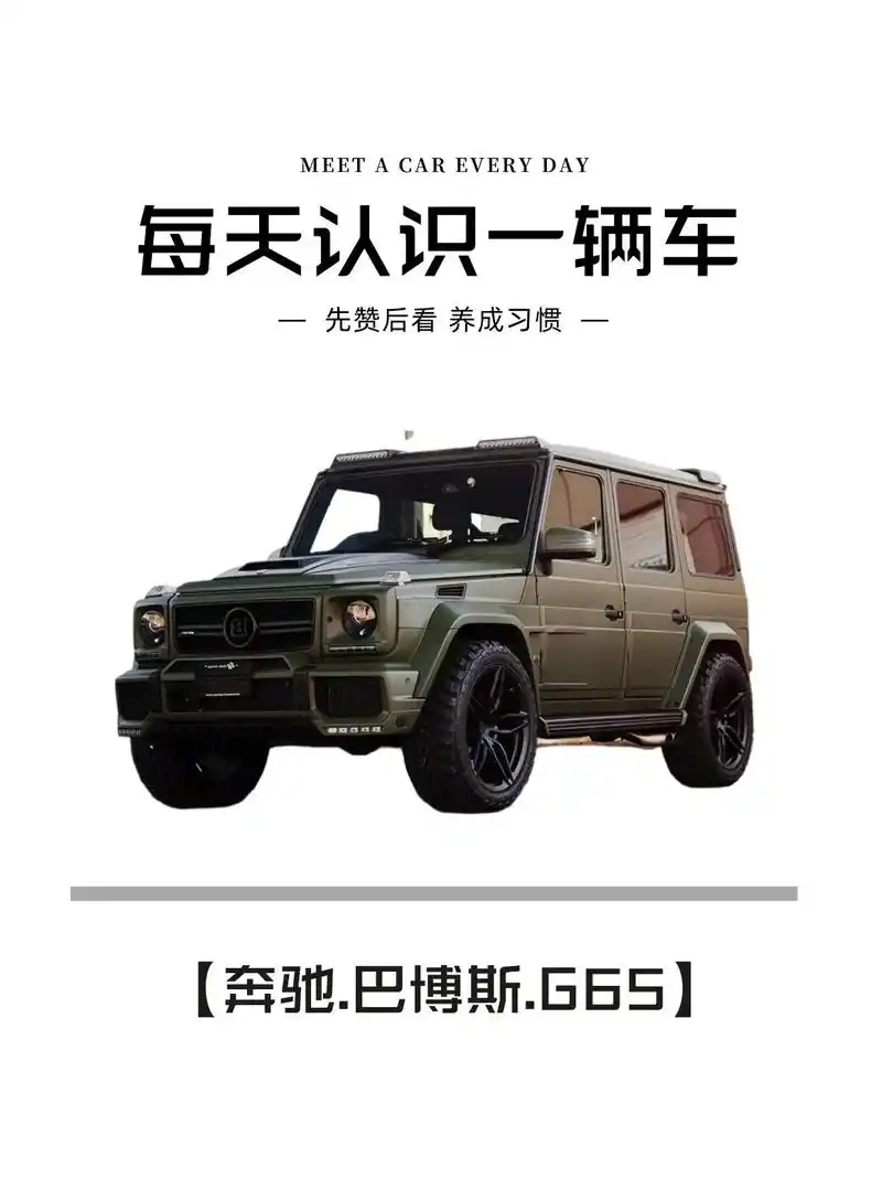 巴博斯g65:豪华越野猛兽.奔驰g65 amg被誉为男人的d - 抖音