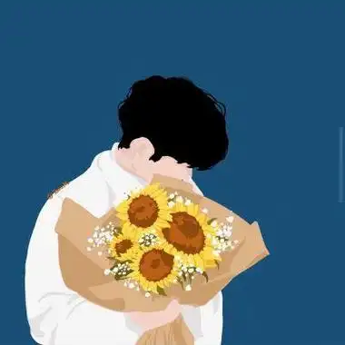 2021最新情侣手绘头像一对两张