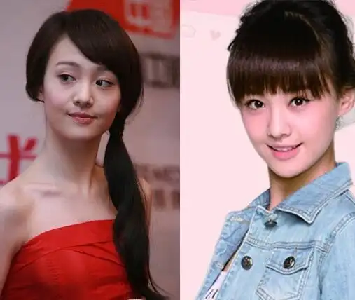 【图】90后郑爽整容后照片欣赏 网友大呼新一代玉女变俗女