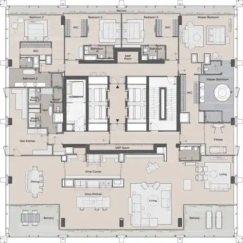 看看售价过亿的豪宅是怎样设计的