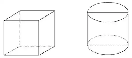 空间立体图简笔画
