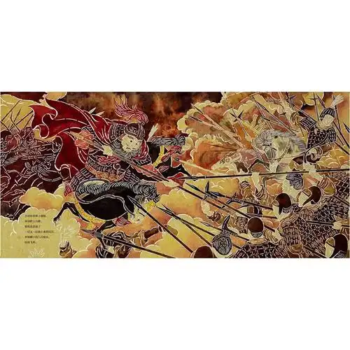 绘本十面埋伏楚汉睡前故事早教启蒙共读亲子儿童周岁绘本