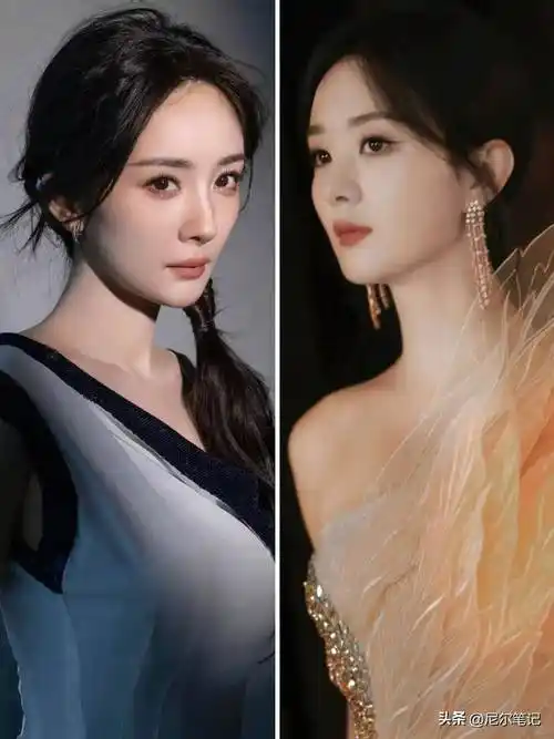 同一天直播,38岁赵丽颖秒了39岁杨幂,一个韵味十足一个扮嫩显老