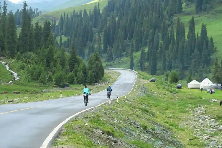 骑行乔尔玛--国道217,218叉路口 90公里 骑行过的山山水水,都是风景