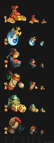 古风ui_icon|ui|图标|哈尼design - 原创作品 - 站酷 (zcool)