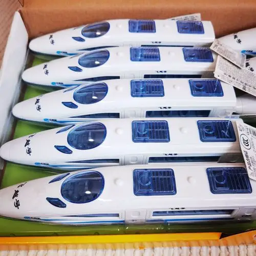 智慧小能手7706 儿童玩具车 仿真动车 和谐号 惯性闪光高速火车