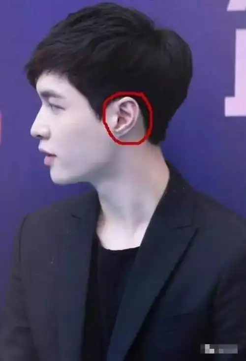 张艺兴耳朵小,范爷张艺兴蒋梦婕的耳朵都是精灵同款