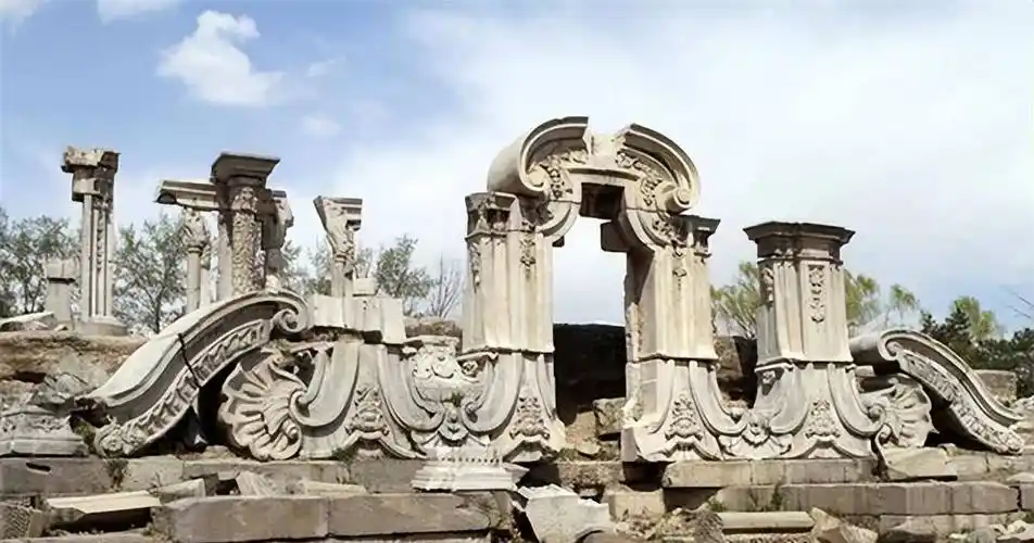 原创英国公布的圆明园被毁前照片犹如仙境引世界关注