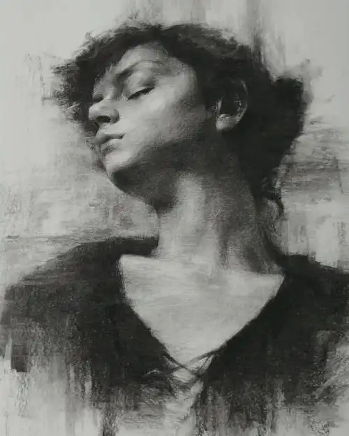 牛!她们画素描不用笔,却能把人物画得如此逼真,细节放大更让人惊叹