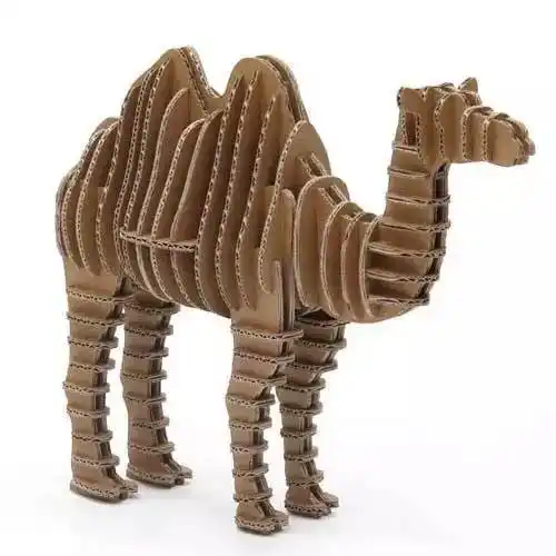 插接的艺术重复的艺术大家只见过只作为包装箱的它,那么这样的瓦楞纸