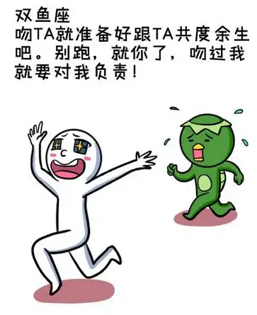 十二星座被强吻后的反应!