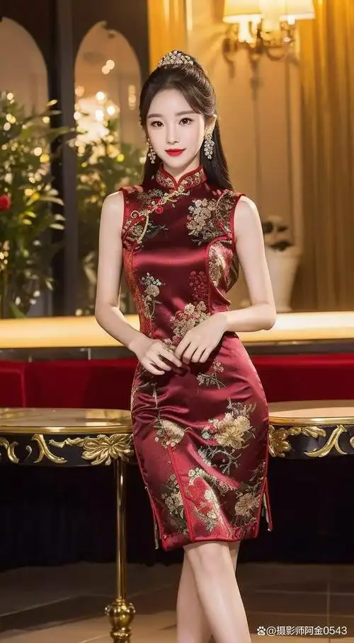 旗袍美女 华美与优雅的化身