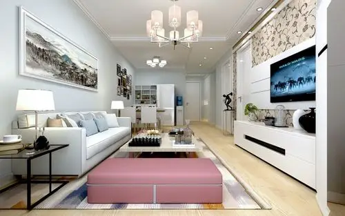 维多利亚上院90平全包装修效果图