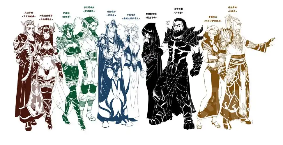 原创人形态的龙x10