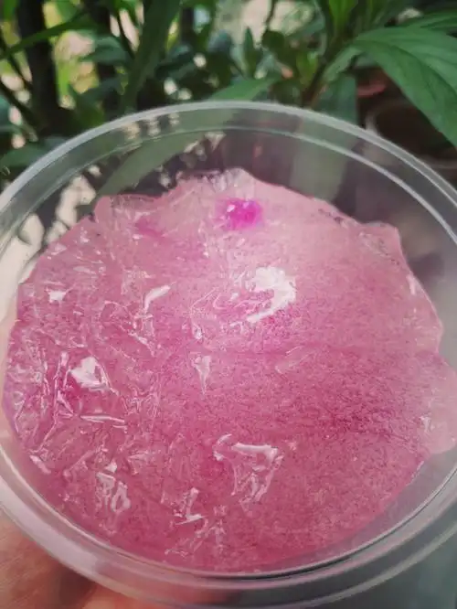 少女心粉色气泡冰粉