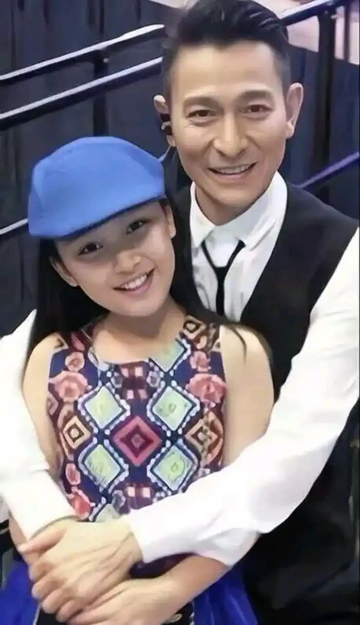 刘德华和女儿刘向蕙 #我要上热门