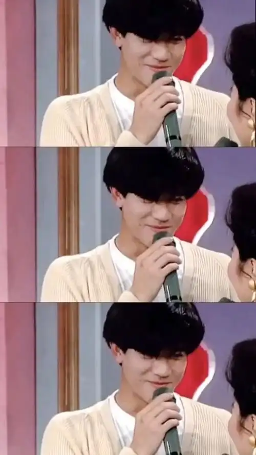 年轻的郭富城摇头太绝了.