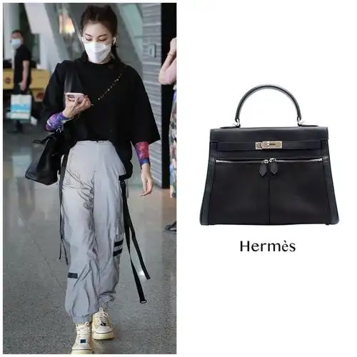 明星包包大公开|绮绮子包包中你喜欢哪一个_hermes