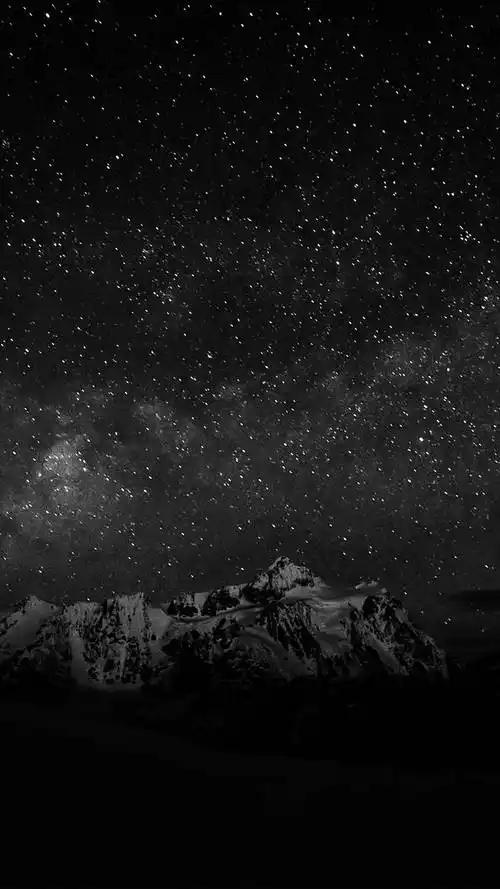 黑白,个性壁纸,自然美景,黑白,唯美风光,个性,手机壁纸黑色风景图片