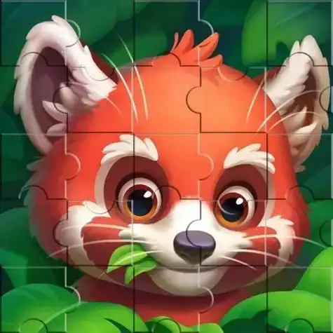 拼图效果,绘制拼图风格的卡通人物 - 效果教程 - ps教程自学网