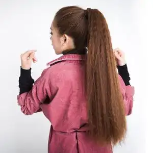 玉米须马尾真发