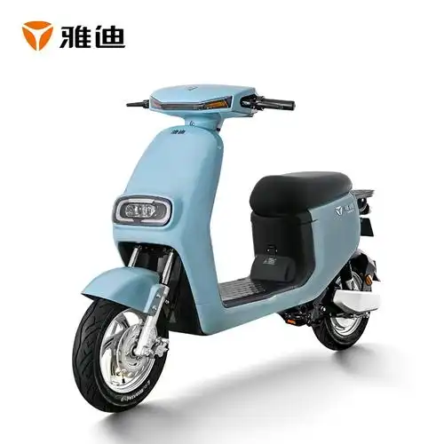 雅迪电动车新款国标q3锂电池可提电瓶车代步电动自行车可上牌48v