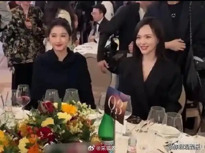 佟丽娅唐嫣关晓彤同框,差距一目了然!