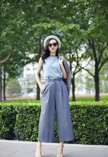 王鸥性感时尚街拍写真_明星_美桌图片库