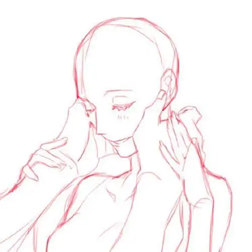 cp甜蜜互动~ twi:edamame_out99500 双人互动线稿模板 戳97网页