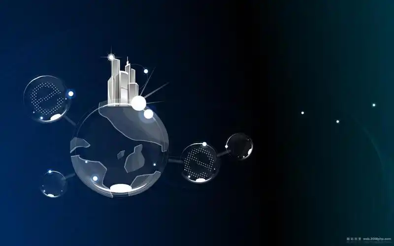 新增40张立体方块字母设计壁纸---酷图编号1