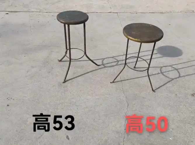 工业风侘寂铁艺凳