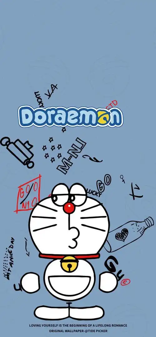 哆啦a梦可爱壁纸简约干净_网易订阅