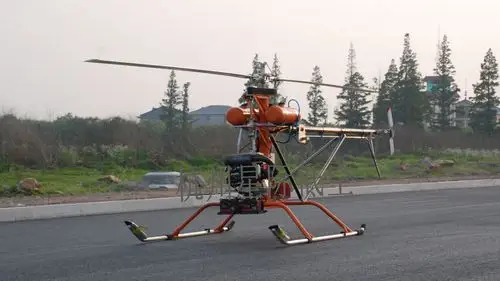 载荷100kg级别的工业无人直升机