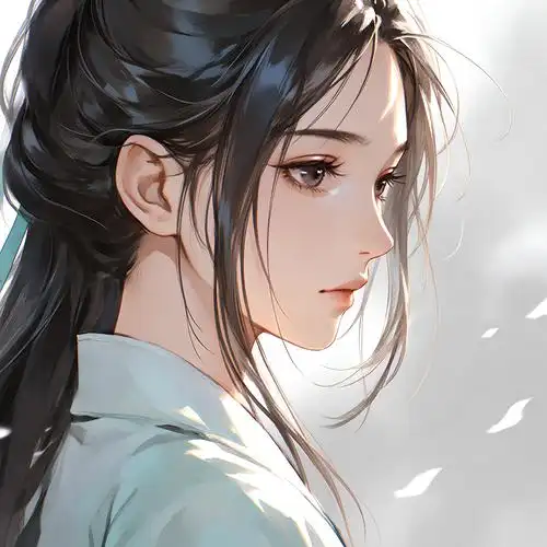 女头像侧脸唯美✨古风韵味十足👑