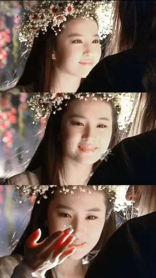 女星的头戴花环造型,有的美若天仙,有的却草率敷衍还显老|刘亦菲