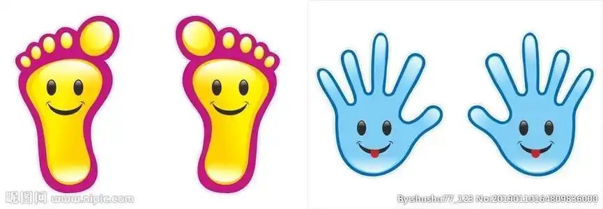 卡通手掌简笔画可爱