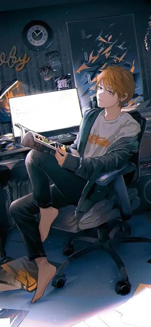 二次元酷帅动漫男生壁纸