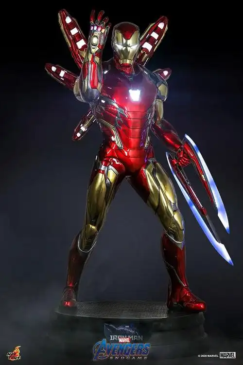 hottoys新品11复联4终局之战ironman钢铁侠马克85全身像兵人在线bbicn