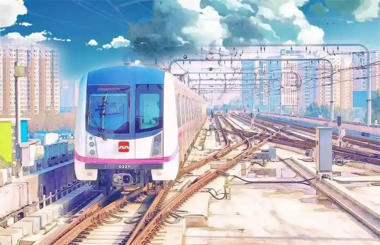 地铁美图当西安地铁碰撞二次元丨美哭